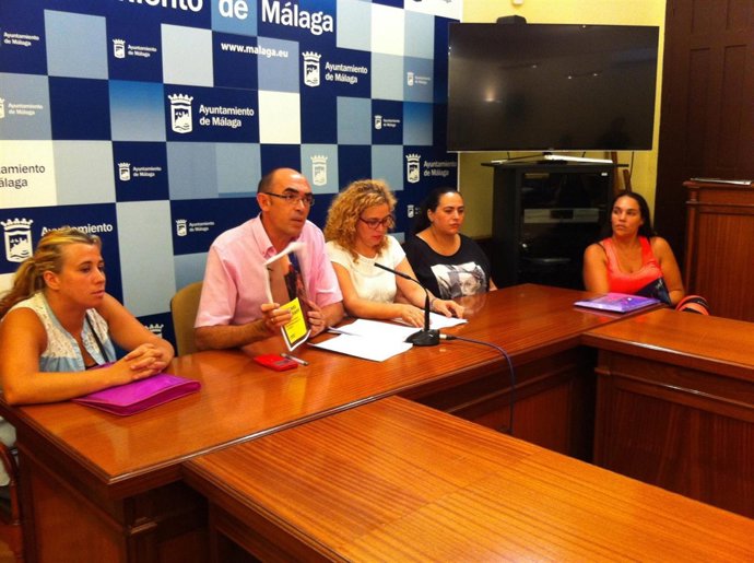 El portavoz de Málaga para la Gente, Eduardo Zorrilla