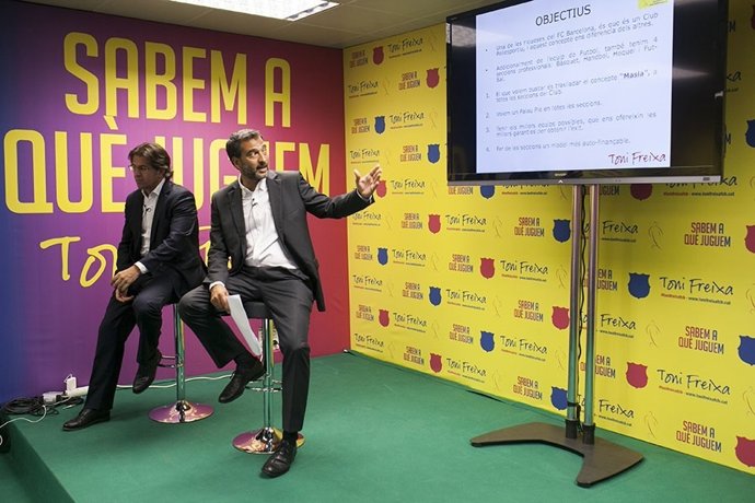 Toni Freixa, candidato a la presidencia del FC Barcelona