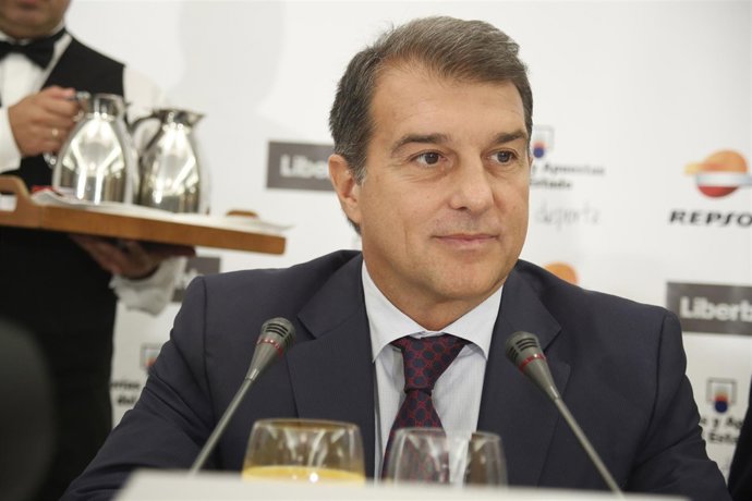 Joan Laporta desayunos Europa Press