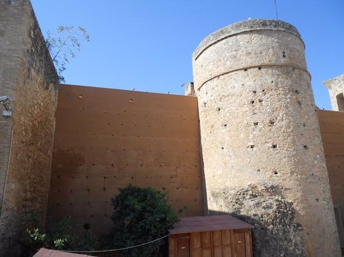 Castillo de Niebla, en Huelva.