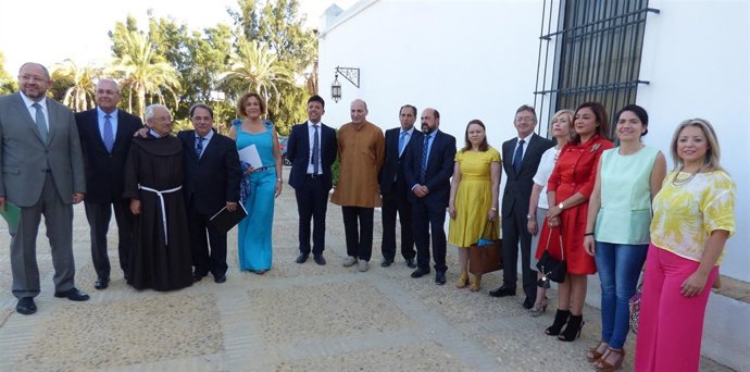 Inauguración de los cursos de verano de la UNIA en La Rábida