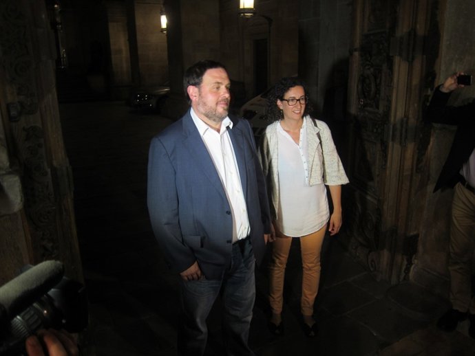 Oriol Junqueras, tras el principio de acuerdo alcanzado este lunes