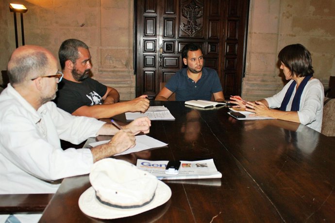 Reunión entre representantes de IU y Ecologistas en Acción