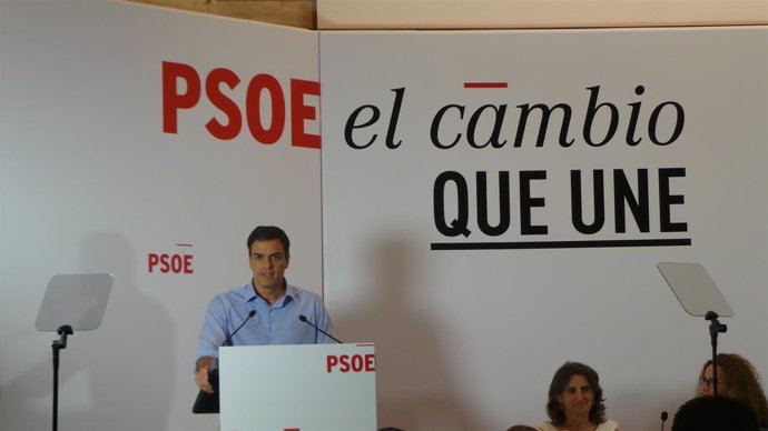 PEDRO SÁNCHEZ PSOE SECRETARIO GENERAL FORO SOSTENIBILIDAD