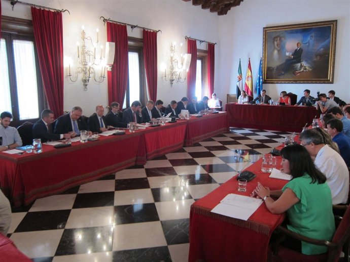 Primer Pleno de la Diputación de Cáceres