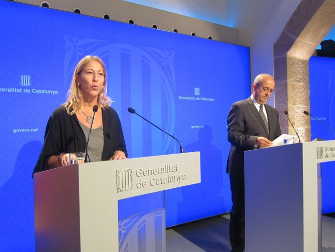 Neus Munté y Felip Puig