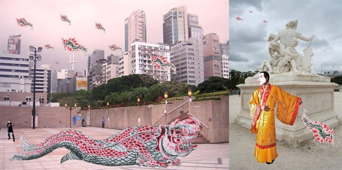 Imagen de la exposición en San Benito sobre China