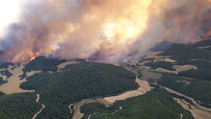 Incendio de las Cinco Villas.