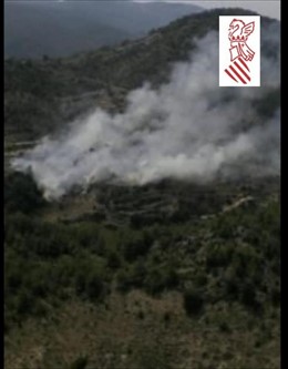 INCENDIO DE VILLAHERMOSA DEL RÍO