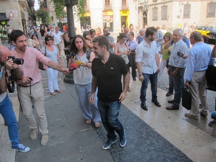 El presidente de la ANC, Jordi Sánchez