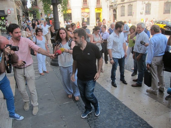 El presidente de la ANC, Jordi Sánchez