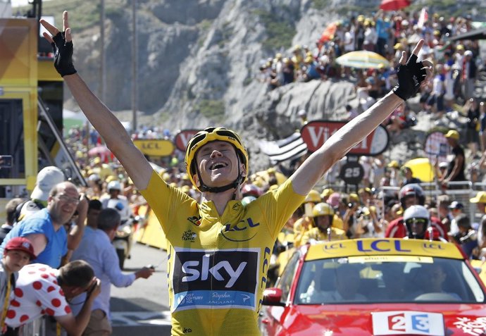 Chris Froome gana en el Tour