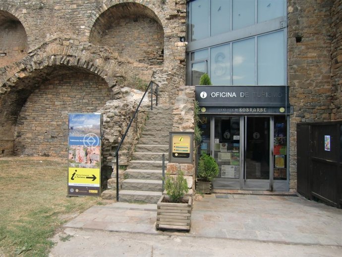 Oficina Comarcal de Turismo de Sobrarbe, en el Castilo de Aínsa