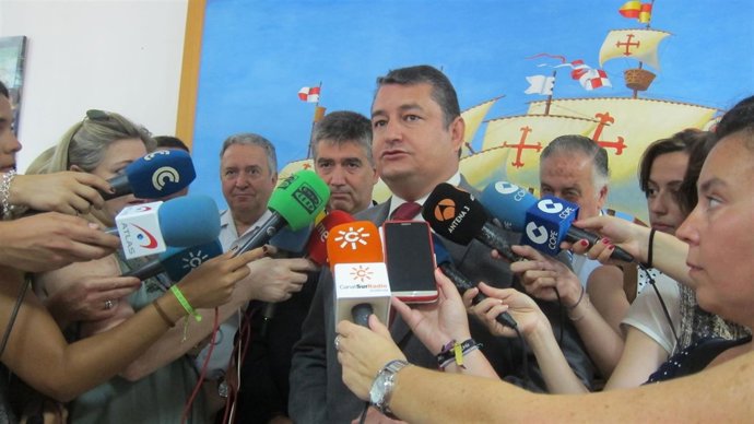 El delegado del Gobierno en Andalucía, Antonio Sanz.