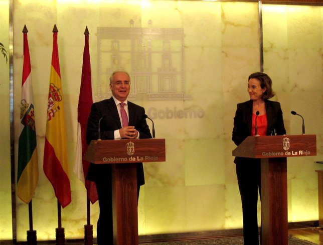 Ceniceros y Gamarra, durante su comparecencia