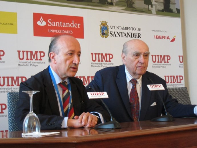 Julio Sanguinetti y Miguel Ángel Cortés