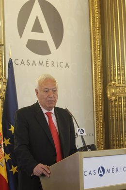 José Manuel García-Margallo en la Casa de América