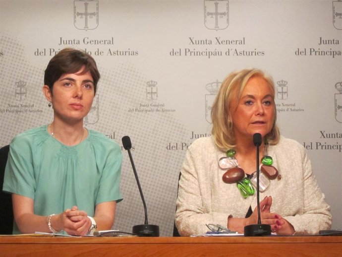 Emma Ramos y Mercedes Fernández