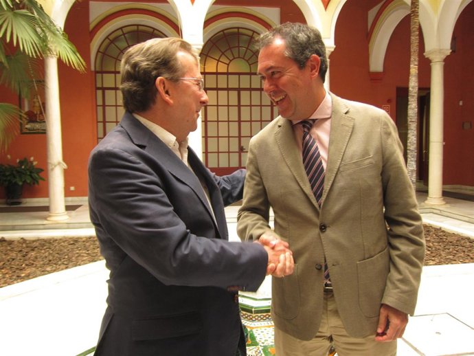 Emilio de Llera y Juan Espadas