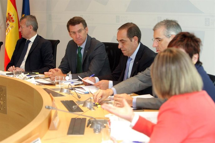  presidente da Xunta, Alberto Núñez Feijóo, presidirá a reunión do Consello da X