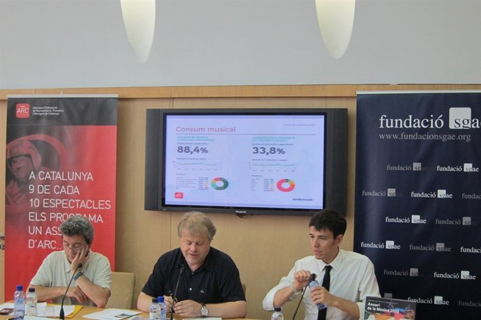 Lluís Genrdau; Jordi Gratacós y Jordi Sellas 