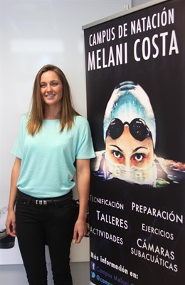 Melani Costa presenta en el CSD su Campus de Natación