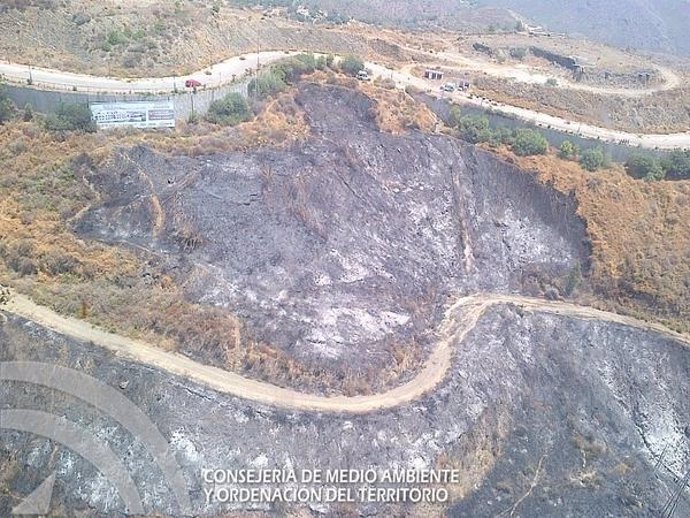 Infoca fuego ojén incendio 