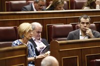 Rosa Díez dice que "estaba escrito" que Toni Cantó acabaría en el entorno de Ciudadanos
