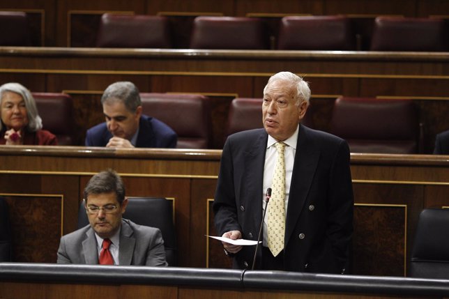 José Manuel García Margallo en el Congreso