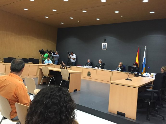 Juicio celebrado este jueves en la Audiencia Provincial de Las Palmas