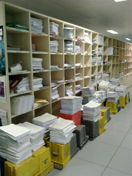 Demandas pendientes de entregar en juzgados de Valencia