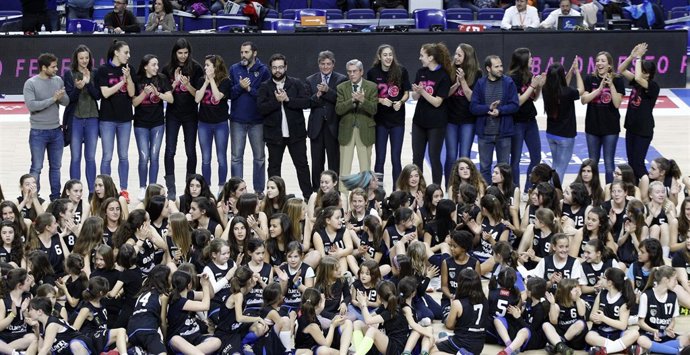 Foto de la cantera femenina del Club Estudiantes
