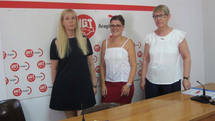 Angélica Mazo, Alicia Hernández y Pilar Navarro.