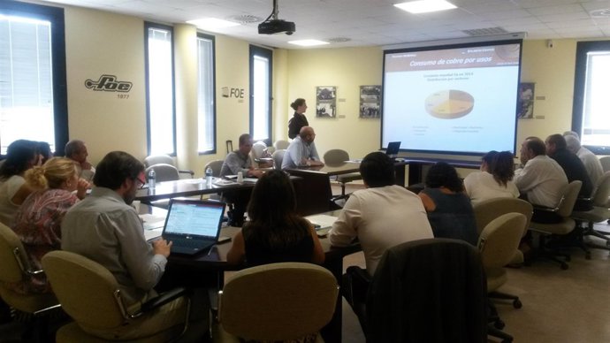 Encuentro con los medios de Atlantic Copper. 