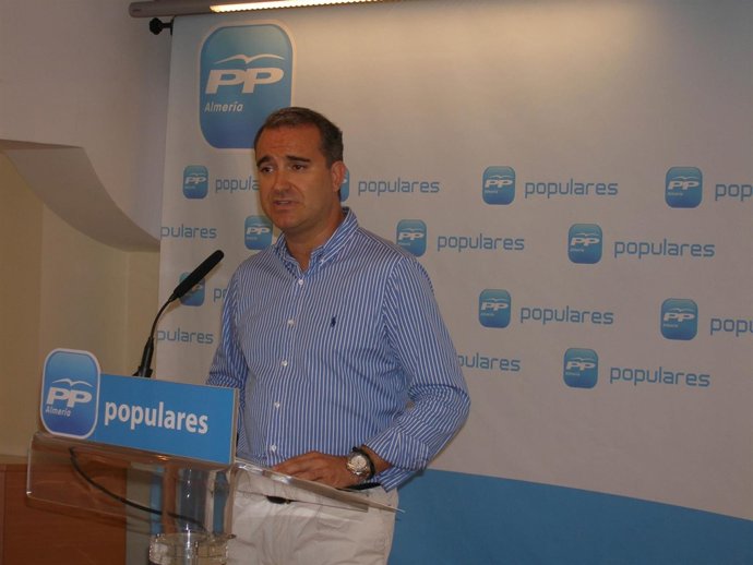 Amós García, en rueda de prensa