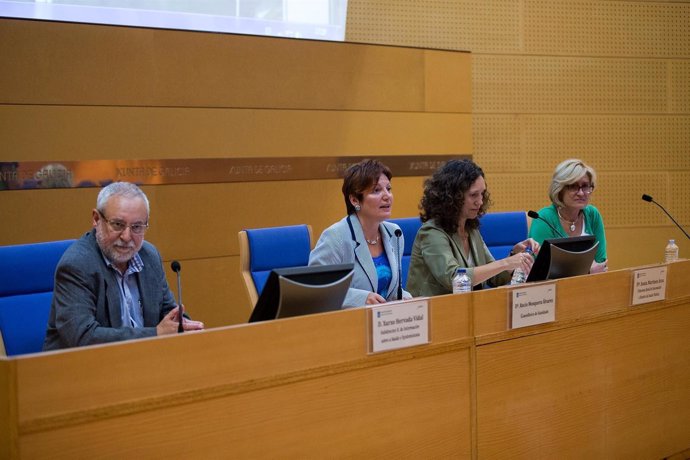 A conselleira de Sanidade, Rocío Mosquera Álvarez, presentará o Plan galego anti
