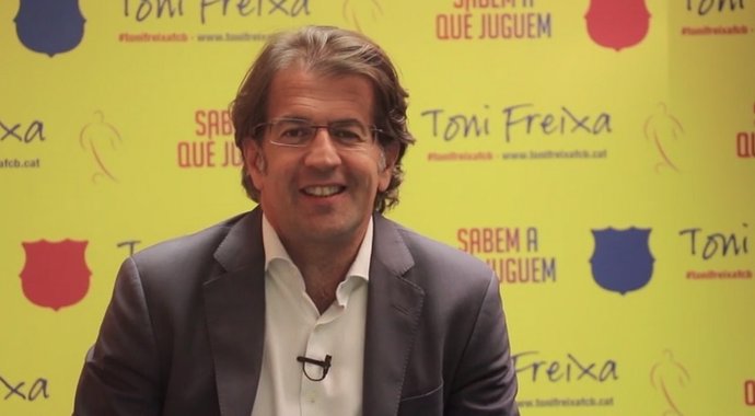 Toni Freixa, candidato a la presidencia del Barcelona