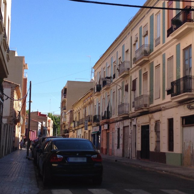 Calle de El Cabanyal, en Valencia.