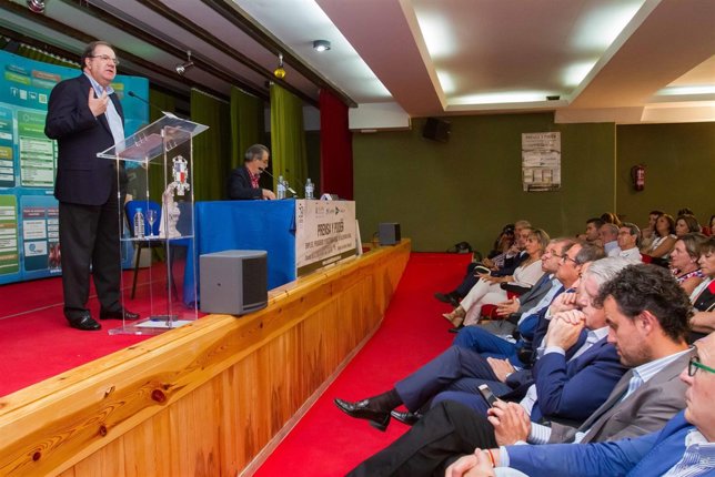 Herrera durante su intervención en el curso