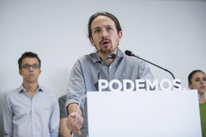 Pablo Iglesias, secretario general de Podemos