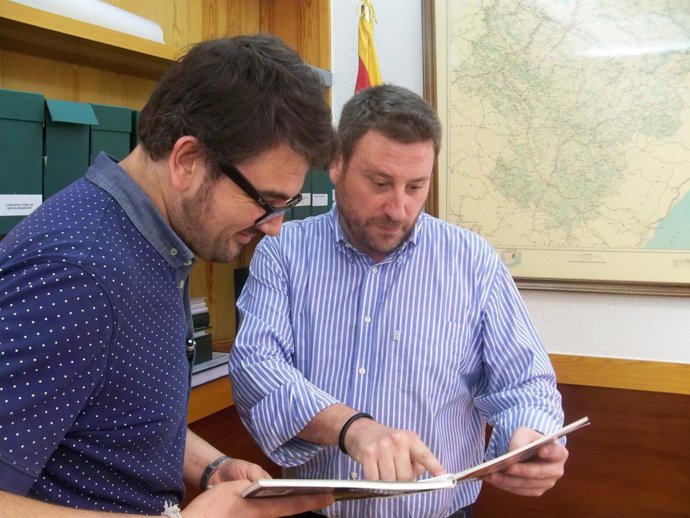 José Luis Soro en su despacho en el edificio Pignatelli 