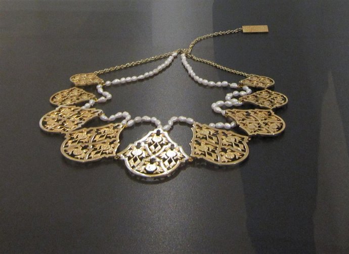 Una de las piezas de la exposición en el Arqueológico