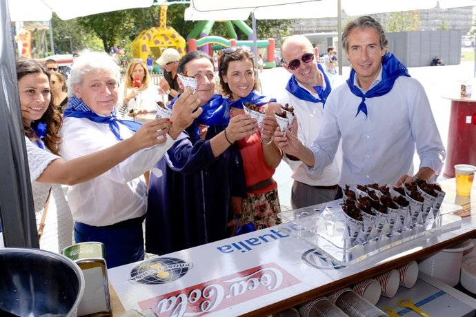 Inauguración de las casetas de la feria de día