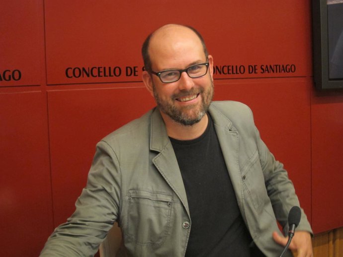 El alcalde de Santiago, Martiño Noriega