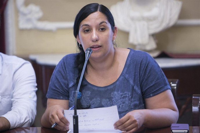 Ana Fernández (PCSSP), edil de Presidencia del Ayuntamiento de Cádiz