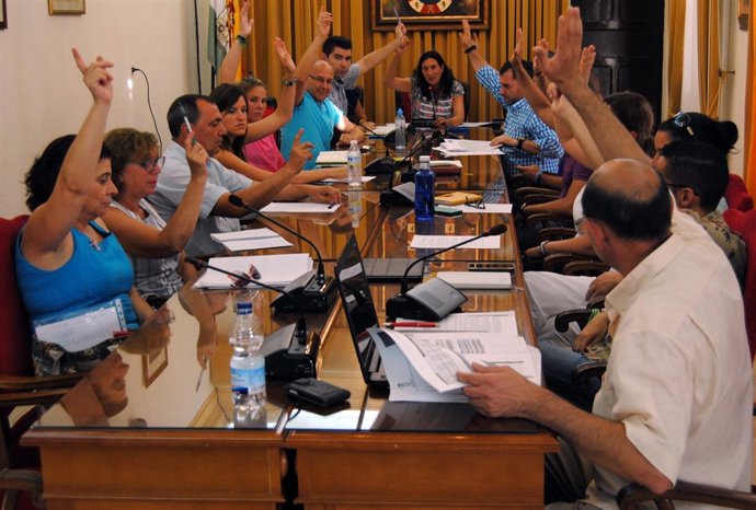 Pleno del Ayuntamiento de Valverde del Camino. 