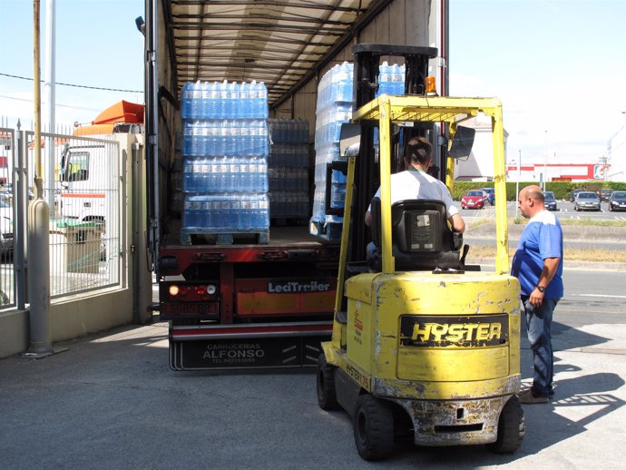 Descarga agua bancos de alimentos