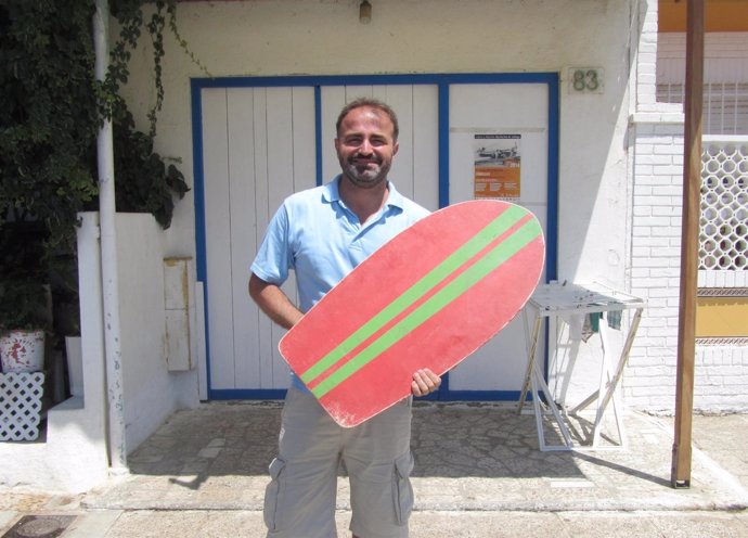 Daniel Esparza autor historiador SUrf historia málaga españa bodyboard