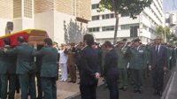 Solemne y emotivo funeral del Tedax muerto en Almería
