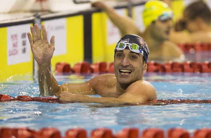 Miguel Luque 50 metros braza para la clase SB3 Mundial natación discapacitados